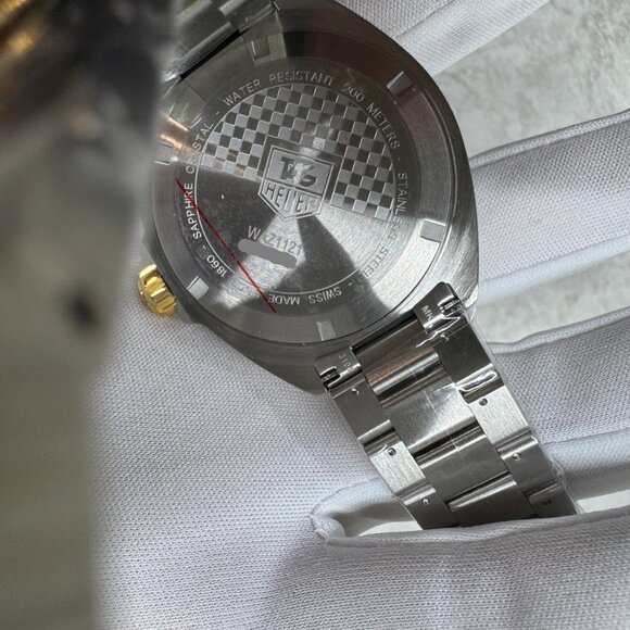 Authentic Tag Heuer 41mm Formula 1 Black Gold Quartz Men's Watch WAZ1121.BB0879 - Picture 4 of 8